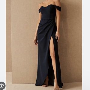 BHLDN // Navy Rossi Gown size 6